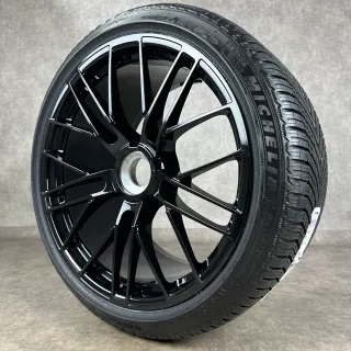 Winterräder Porsche 992.2 20+21 Zoll Original Turbo S Zentralverschluss Felgen 992601025DT 992601025EA - Bild 8