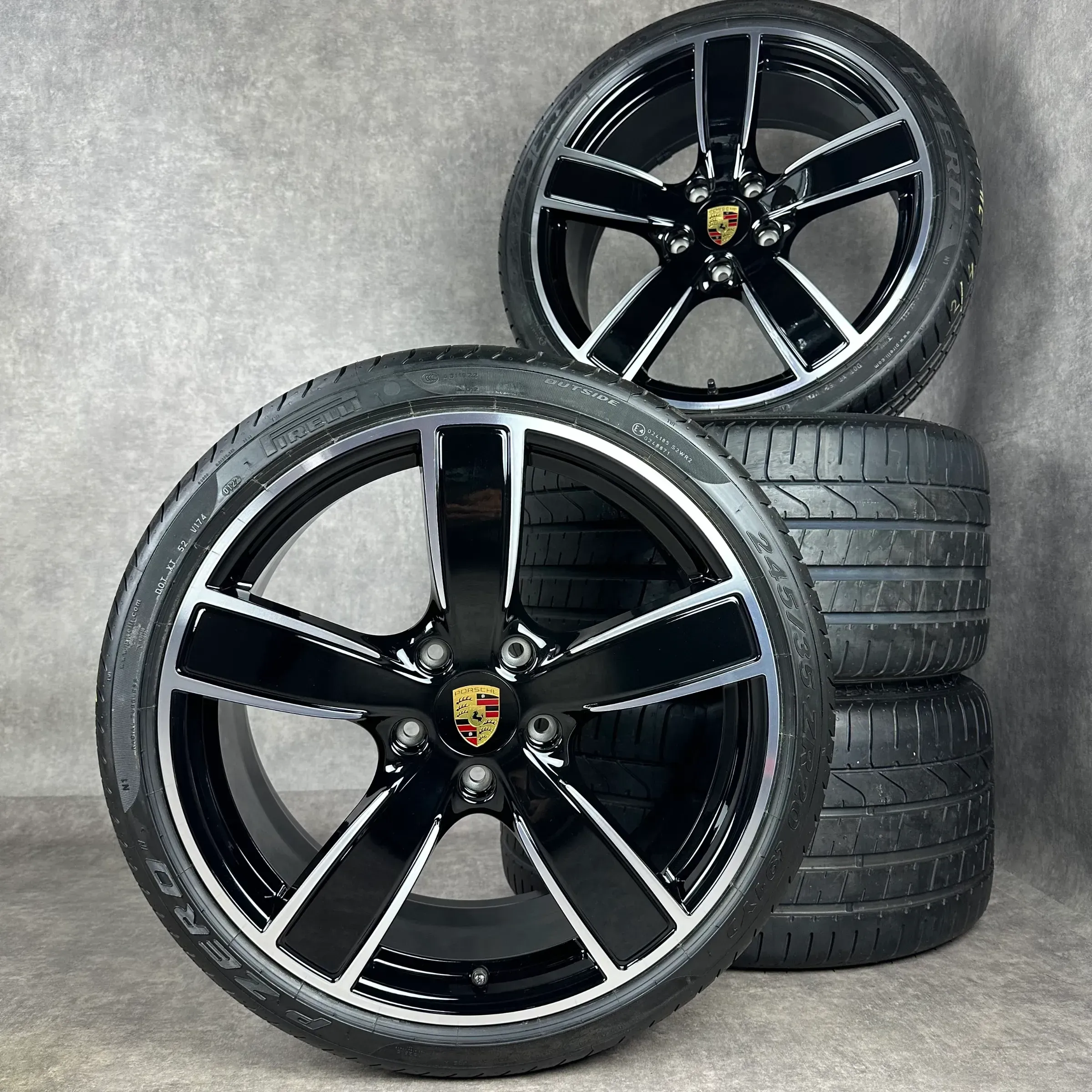 Sommerräder Porsche 991.2 20" Original Carrera SPORT Felgen C2 2S 11,5J ET76 - Bild 1