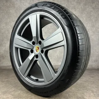 Sommerräder Cayenne E3-II 22" Original Exclusive Design Felgen Turbo 9Y0044663R - Bild 7