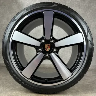 Sommerräder Porsche 992.2 20"/21" Original Carrera Classic Design S 4 4S GTS DOT24 - Bild 5