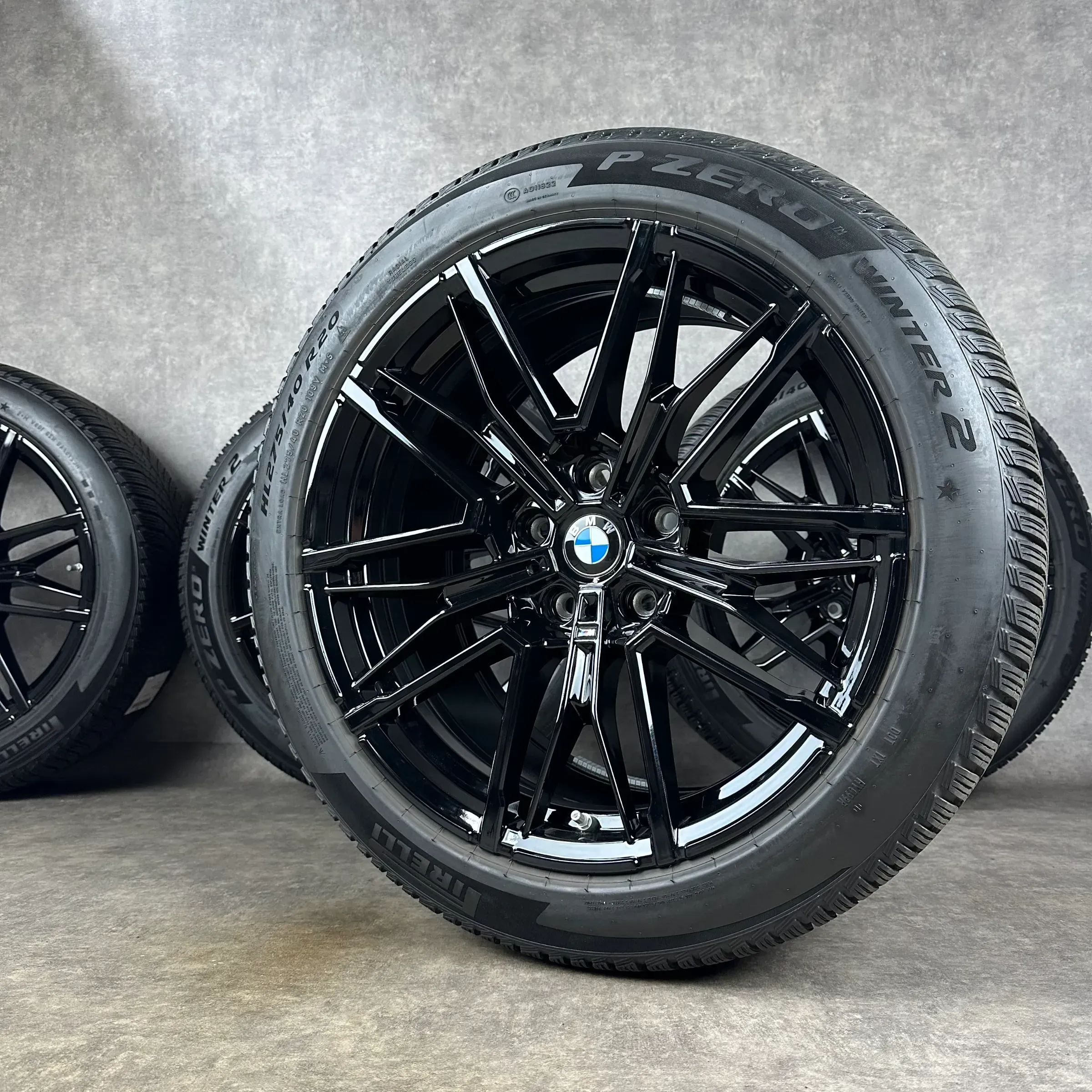 Winterrräder BMW M5 20" G90 G99 Original STYLING 951 M DOPPELSPEICHE DOT25 7884270 7884272 7mm - Bild 1