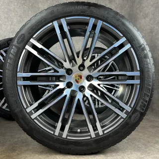 Sommerräder Porsche Macan Felgen 21" Original Turbo III Rad S GTS 95B601025AT 95B601025BA - Bild 2
