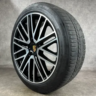 Winterräder Porsche Cayenne E3-2 22" Original Turbo V Felgen 9Y0044663T NC0 GTS S HYBRID - Bild 7