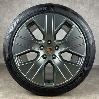 Winterräder Porsche Taycan J1-2 20" S 4S GTS Original Turbo Aero Design Felgen 9J1073603CC - Bild 6
