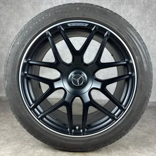 Original Mercedes G63 AMG Sommerräder Felgen 22" Kreuzspeiche A4634012000-7X71 G-Klasse W463 W465 - Bild 4