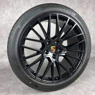 Winterräder Porsche Cayenne Coupé E3 21" Original RS Spyder Felgen Turbo GTS 9YB 9Y0044630S - Bild 6