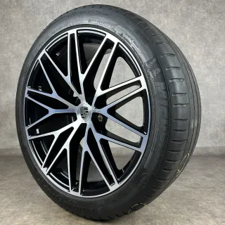 Sommerräder Porsche Macan III 21" Original RS Spyder Felgen T S GTS TOP 95B044669H - Bild 7