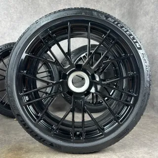 Winterräder Porsche 992.2 20+21 Zoll Original Turbo S Zentralverschluss Felgen 992601025DT 992601025EA - Bild 2
