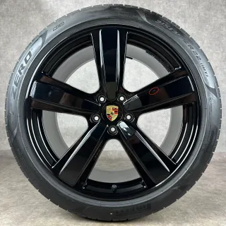 Sommerräder Cayenne E3-II 22" Original Exclusive Design Felgen Turbo 9Y0044663R - Bild 6