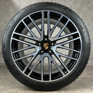 Winterräder Porsche Cayenne E3-2 22" Original Turbo V Felgen 9Y0044663T NC0 GTS S HYBRID - Bild 4