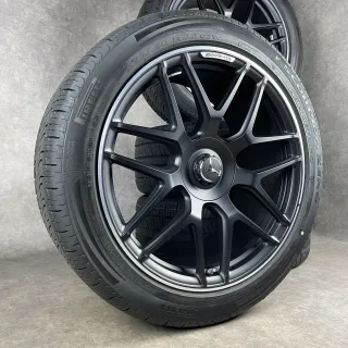 Original Mercedes G63 AMG Sommerräder Felgen 22" Kreuzspeiche A4634012000-7X71 G-Klasse W463 W465 - Bild 2