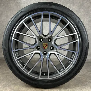 Sommerräder Porsche Cayenne 21" Original RS Spyder Felgen Turbo S GTS E3 9Y0 - Bild 5