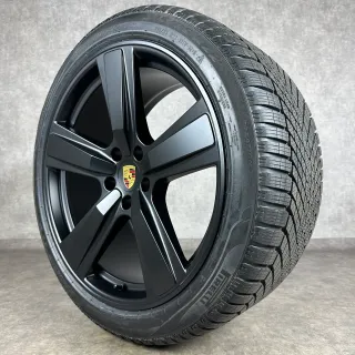 Winterräder Cayenne E3-II Coupé 22" Original Exclusive Design Felgen Turbo 9Y0044643R - Bild 8