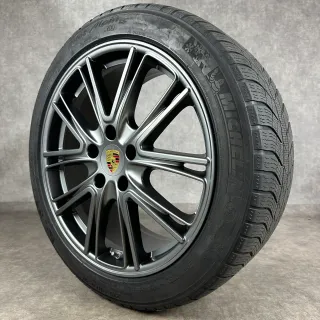 Winterräder Porsche Panamera G2 971 20" Original Exclusive Turbo GTS 4S Felgen Platinum 971044600D - Bild 6