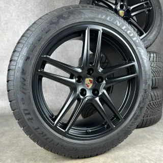 Winterräder Porsche Macan II 20" Original Turbo GTS S Felgen 95B044642F Schwarz - Bild 2