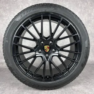 Winterräder Porsche Cayenne Coupé E3 21" Original RS Spyder Felgen Turbo GTS 9YB 9Y0044630S - Bild 2