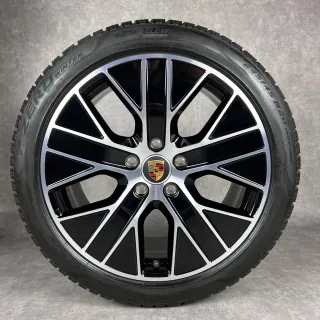 Winterräder Porsche Taycan 20" Original Turbo Aero Design Felgen Cross Turismo S 4S GTS - Bild 4