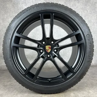 Winterräder Porsche Cayenne E3 21" Original Turbo Felgen S GTS Hybrid 9YA - Bild 5