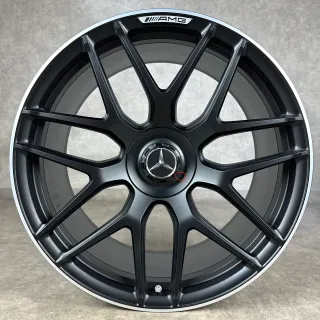 Mercedes GLC 63 S AMG 21" Original Kreuzspeichen Felgen X253 C253 A2534014000 / 4100 - Bild 6