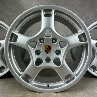Original Porsche 997 19" C2 2S Carrera S Rad FELGEN 8J ET57 + 11J ET67 Lobster - Bild 1