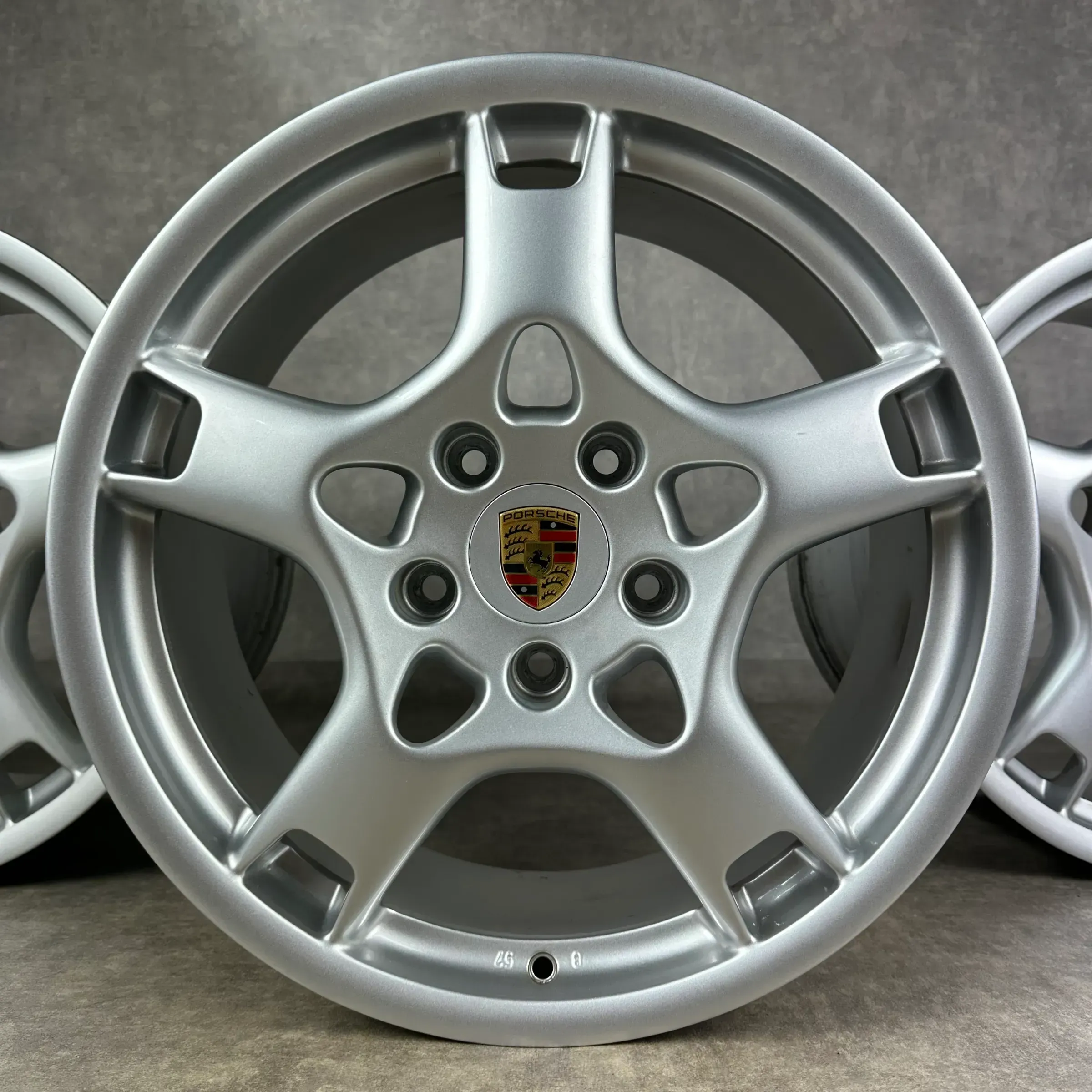Original Porsche 997 19" C2 2S Carrera S Rad FELGEN 8J ET57 + 11J ET67 Lobster - Bild 1