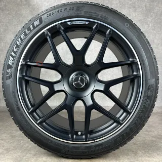Original Mercedes G63 AMG Winterräder Felgen 22" Kreuzspeiche A4634012000-7X71 G-Klasse W463 W465 - Bild 6
