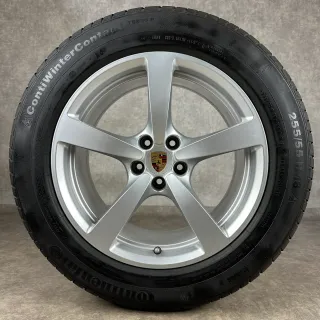 Winterräder Porsche Macan II 18" Original Felgen Top 2.0 S Diesel Continental DOT23 - Bild 5