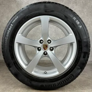 Winterräder Porsche Macan II 18" Original Felgen Top 2.0 S Diesel Continental DOT23 - Bild 3